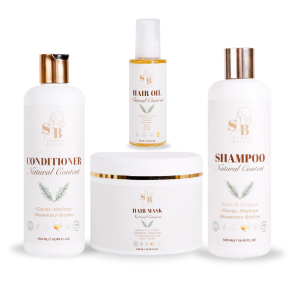 SB Natural Hair Care Essentials Bundle